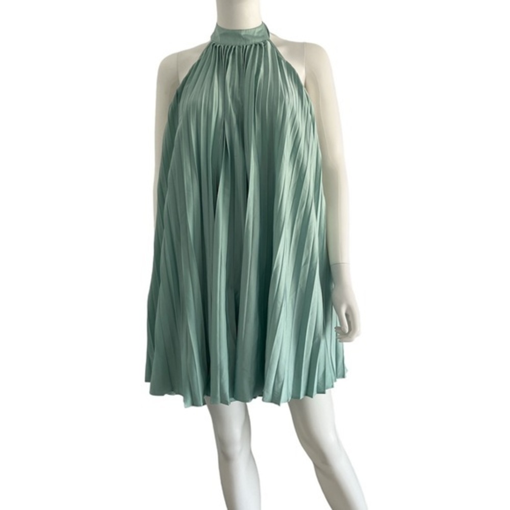 Alamour sweet escape collection dress halter loose pleated dress